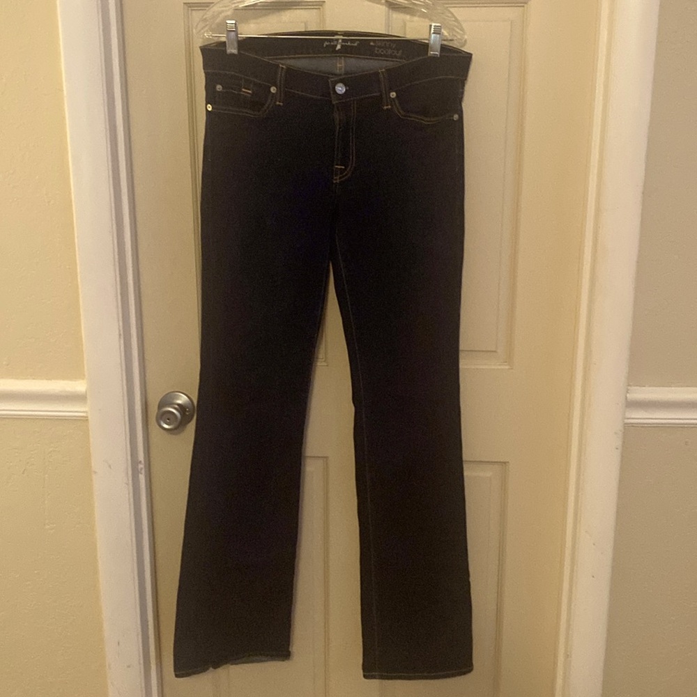 7 of all mankind the skinny bootcut jeans